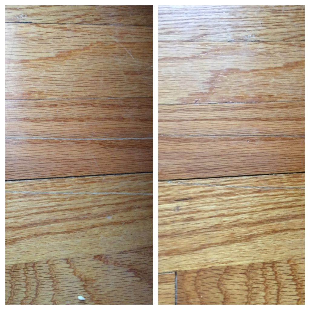 home hack: fix hardwood floor scratches