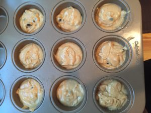 clean eating peanut butter banana blender muffins