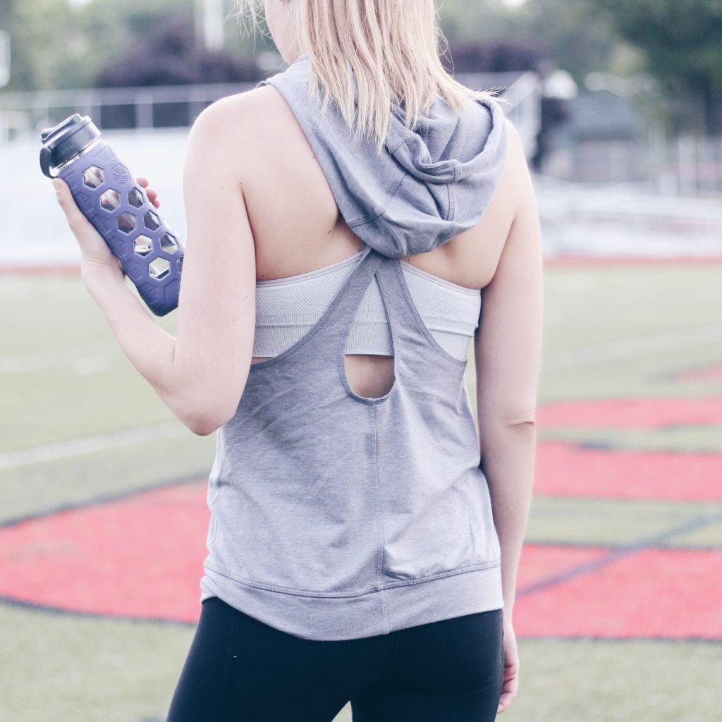 sleeveless hoodie