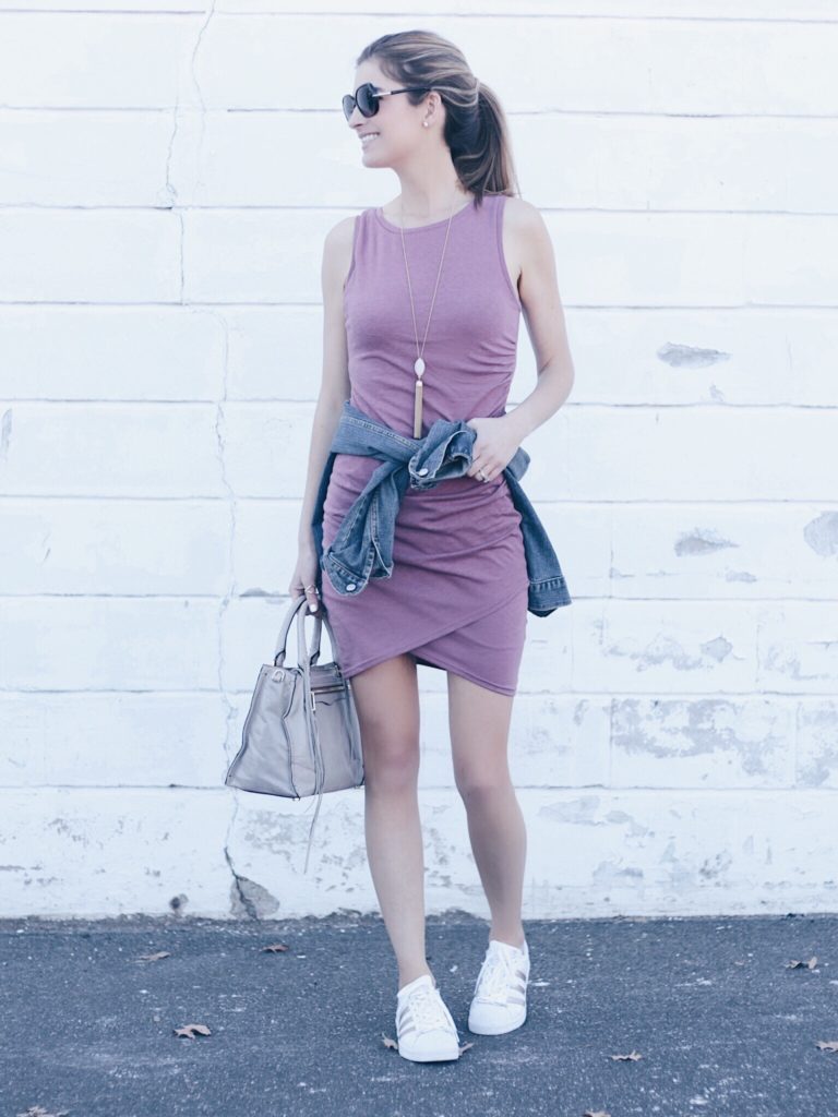 Connecticut life and style blogger, Pinteresting Plans shares how to take a casual Spring dress from the office, to church, to date night. 