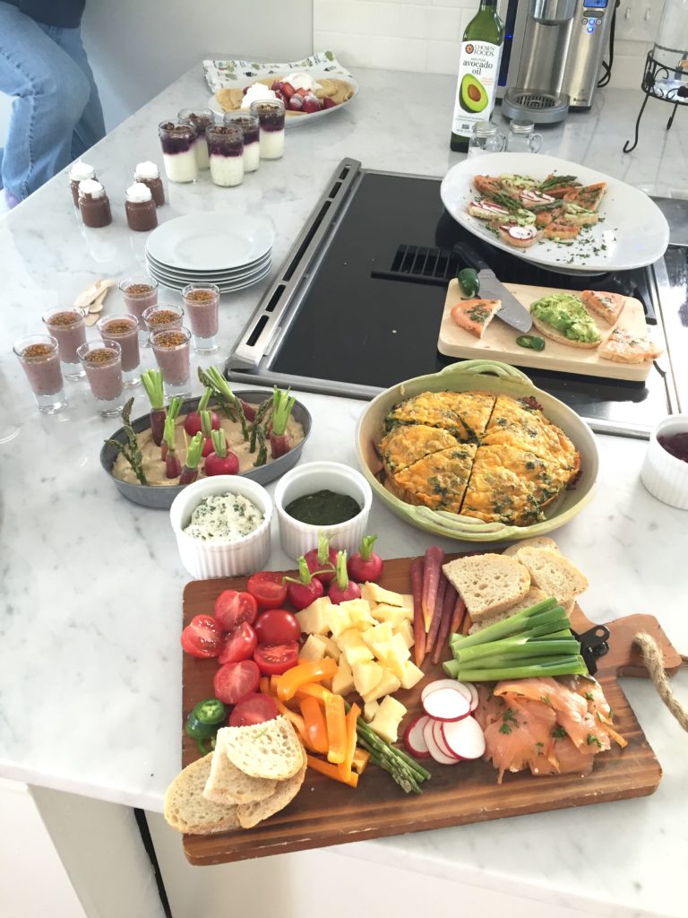 let's start from scratch catered brunch