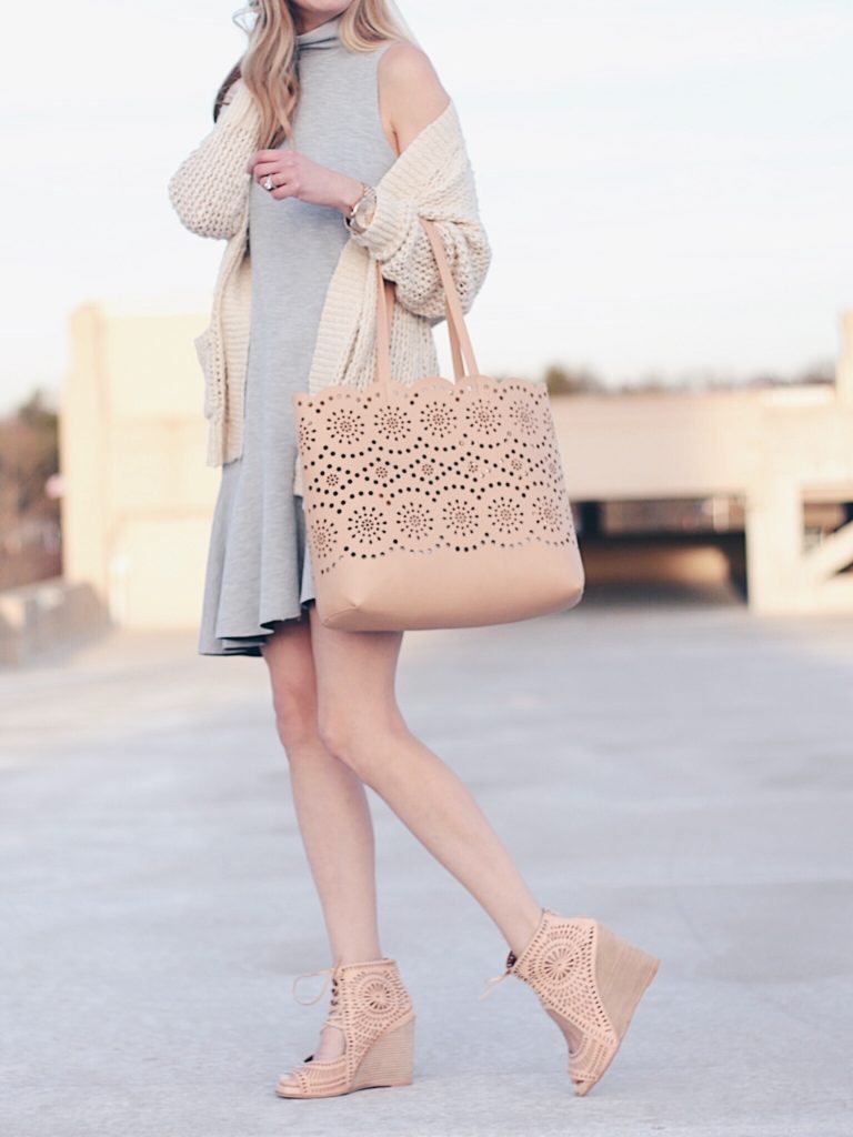 Connecticut life and style blogger, Pinteresting Plans shares Easter dresses for women and how to style them for different weather possibilities.