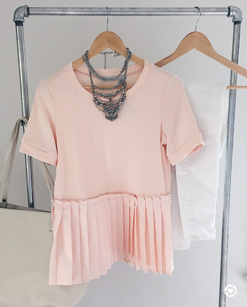 Connecticut life and style blogger, Pinteresting Plans shares some of her favorite early Summer outfit ideas from those I have shared on Instagram. 