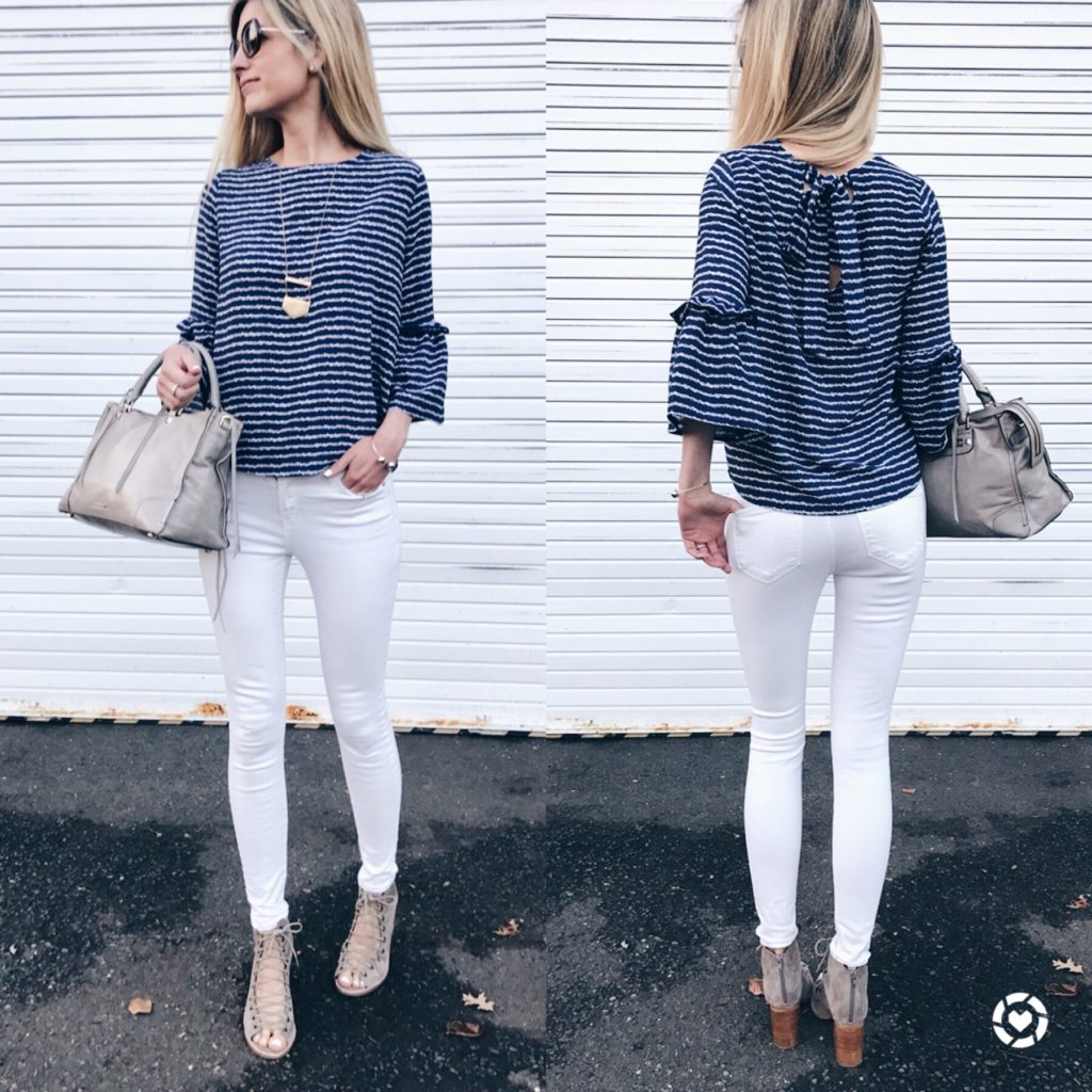 Connecticut life and style blogger, Pinteresting Plans shares some of her favorite early Summer outfit ideas from those I have shared on Instagram. 