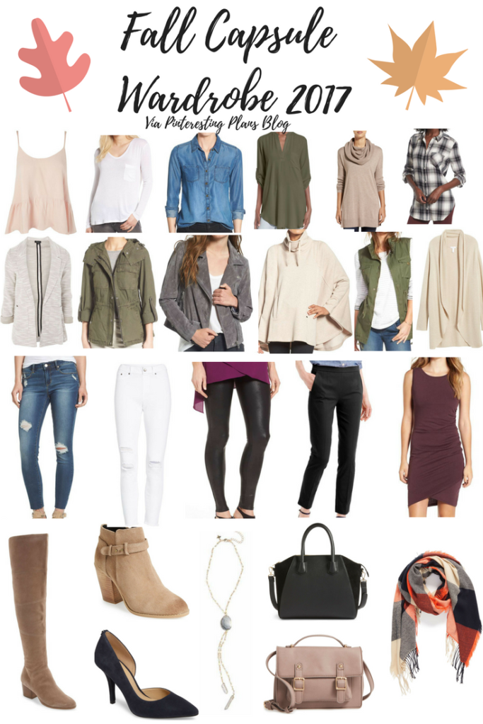 Fall Capsule Wardrobe 2017