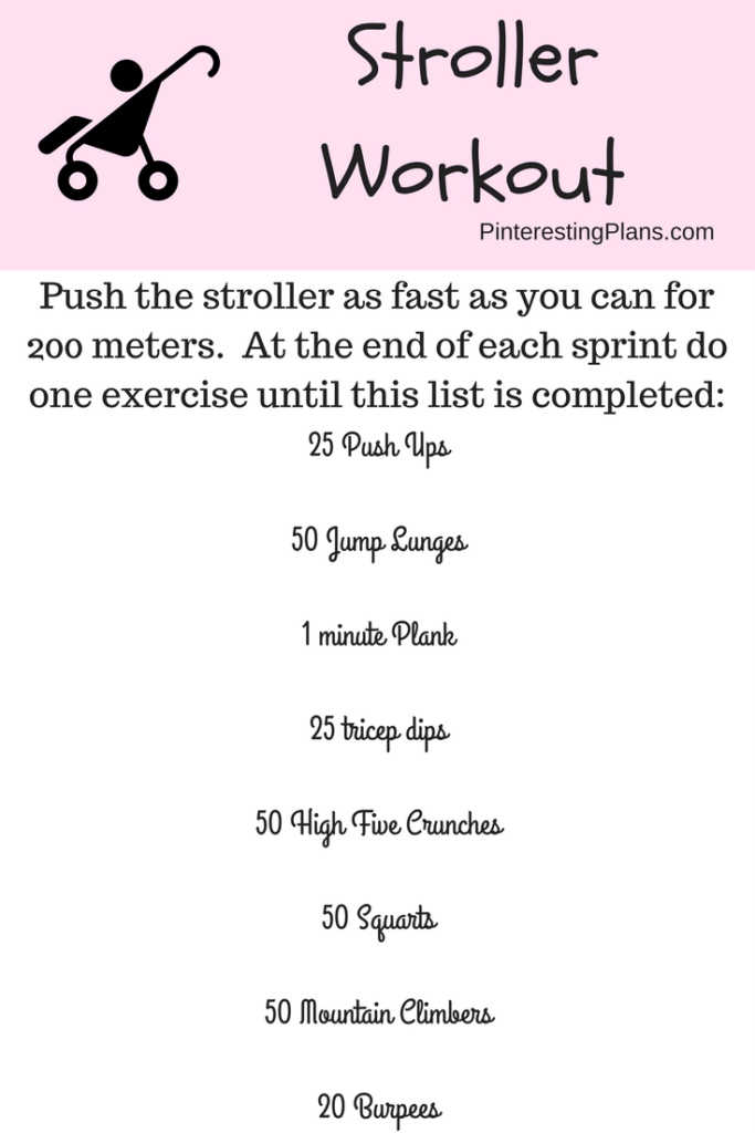  Stroller Workout from pinterestingplans