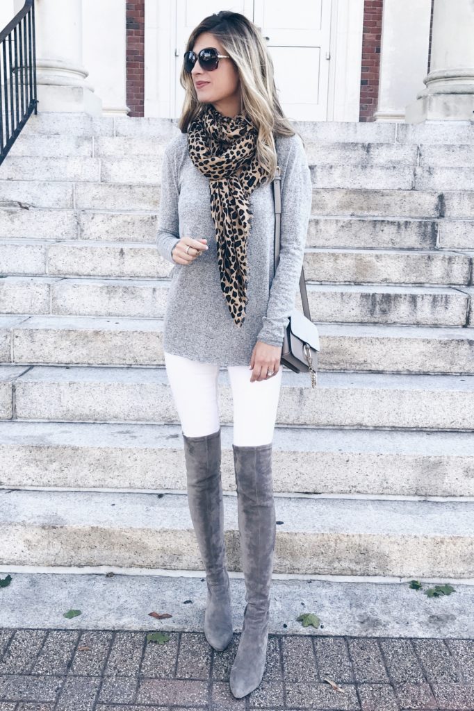 MUST HAVE fall sweaters 2017 - softest gray tunic