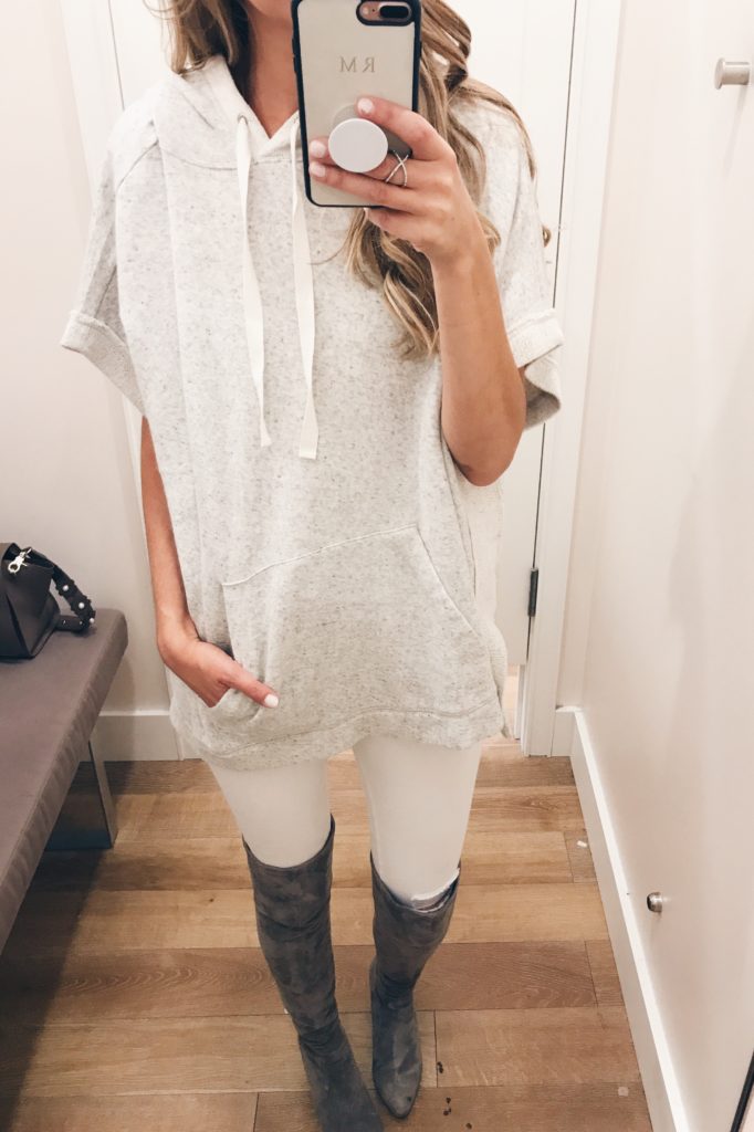 SHOP NOW! loft sale dressing room selfies tunic hooded poncho on pinterestingplans