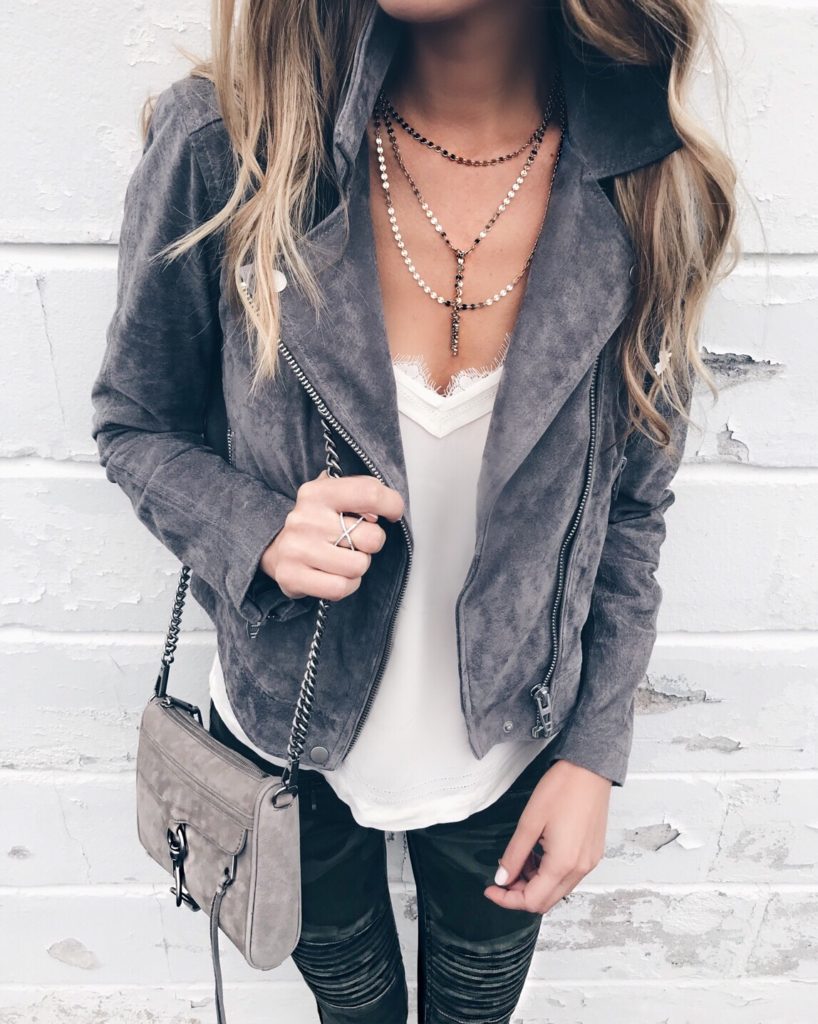 MUST SEE- black friday sales 2017 blank nyc suede moto on sale