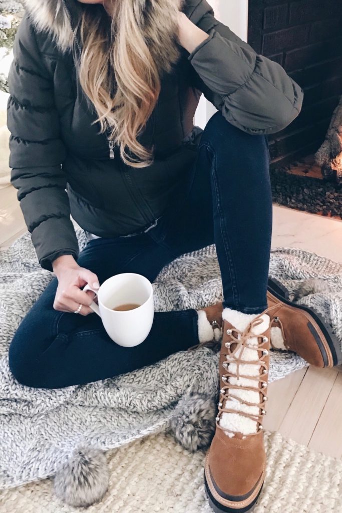 new christmas weekend markdowns - marc fisher shearling boots