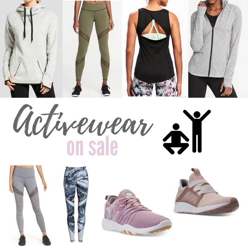 Activewear on sale this weekend