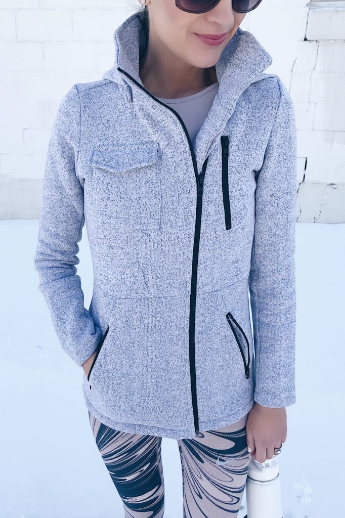 resolutions for a 30 something - sweatshirt jacket on pinterestingplans blog - CT lifestyle blogger