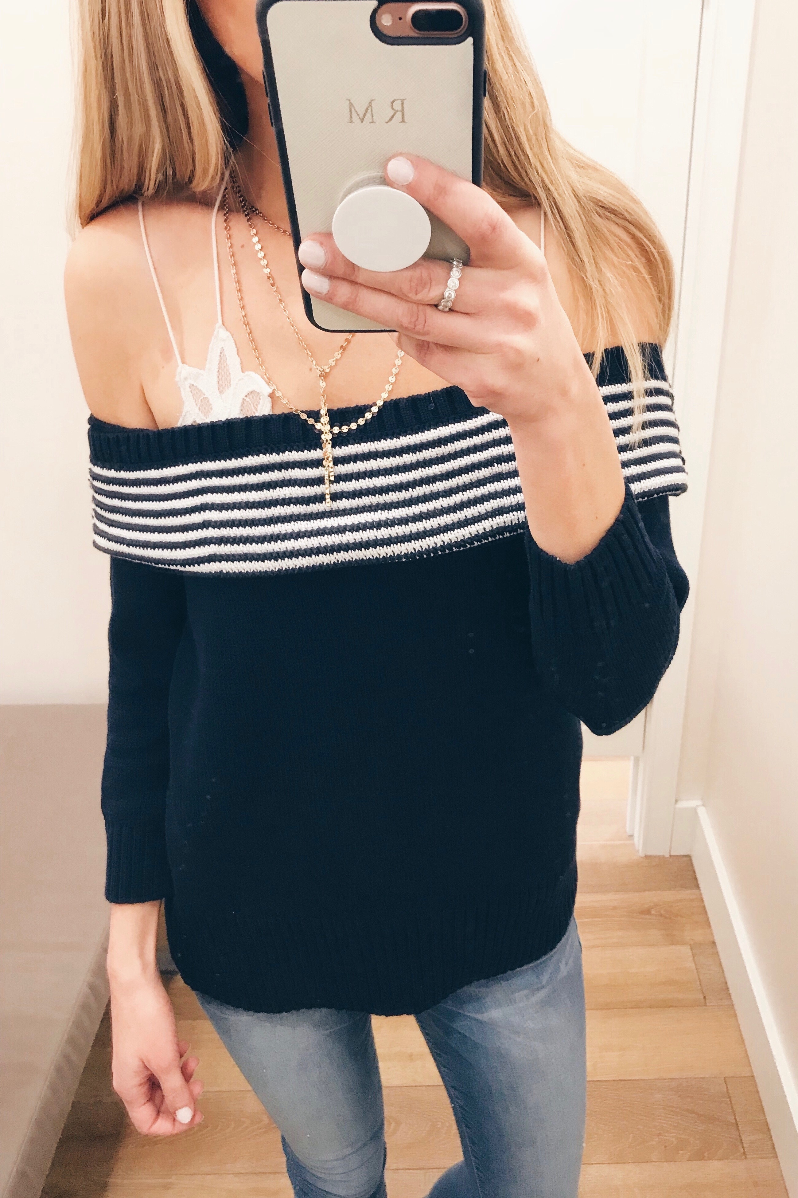 Loft Sale - Off the Shoulder sweater