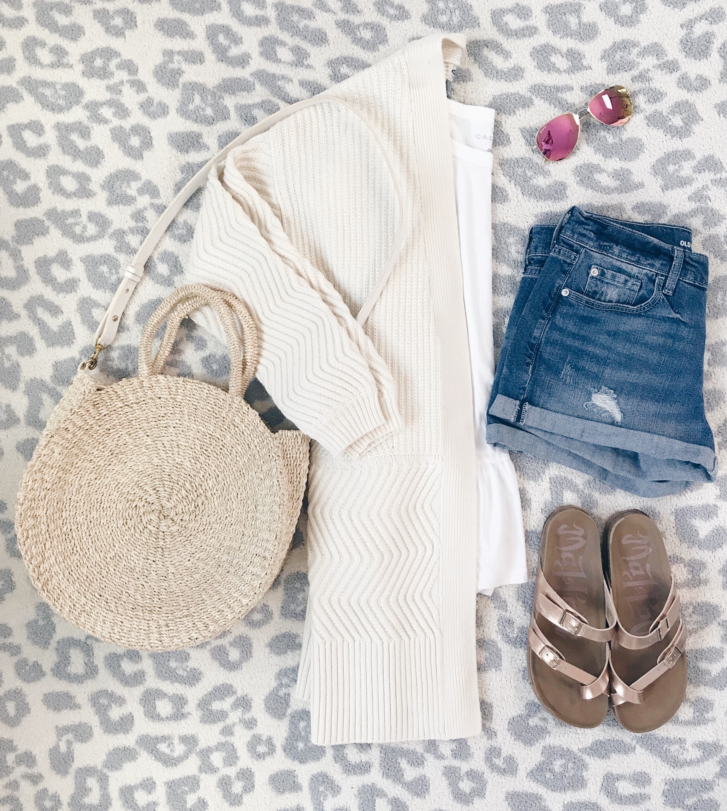 Weekly Wrap-Up-- Circle Bag/Cardigan