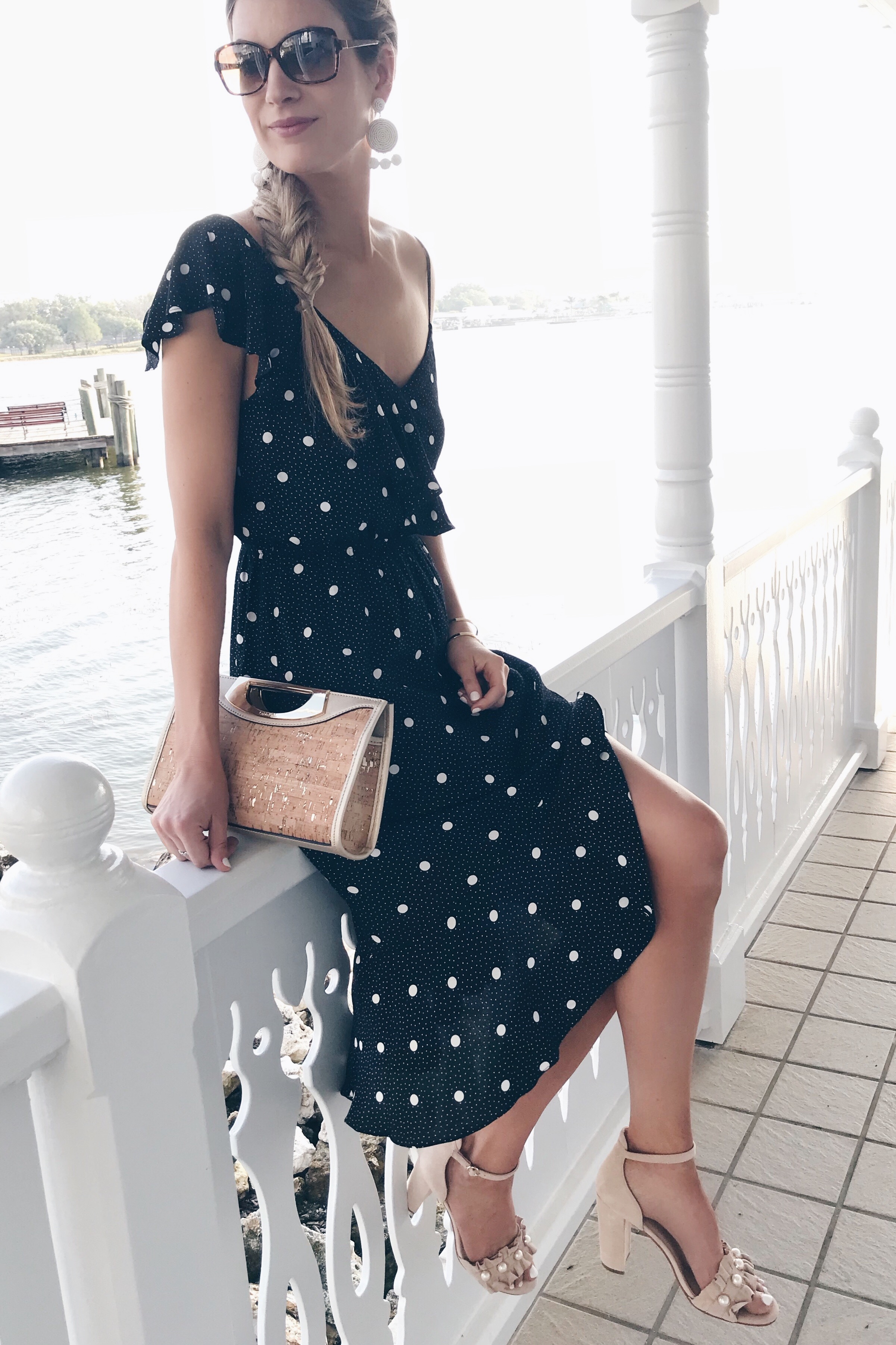 spring trend ruffles - ruffle Spring dress on pinteresting plans connecticut lifestyle blog