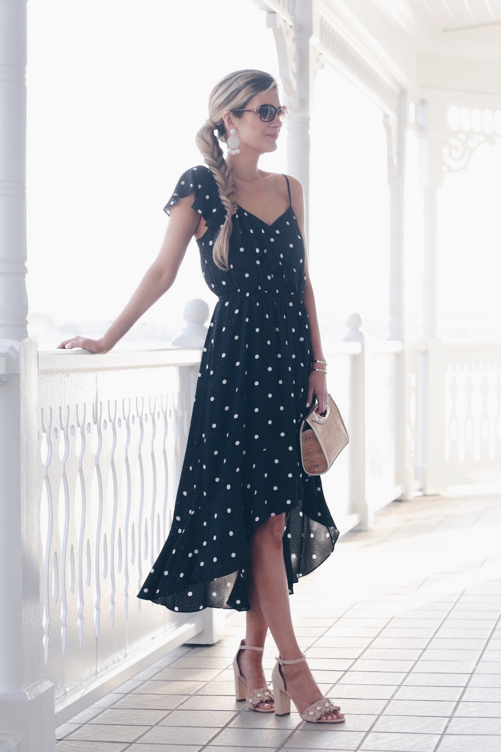 spring trend ruffles - ruffle one shoulder dress on pinterestingplans connecticut fashion