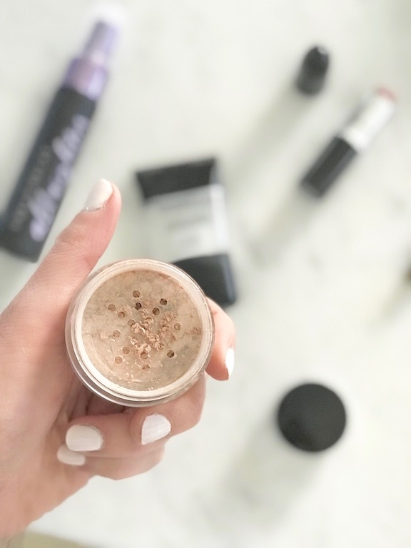 how to get glowing skin in your 30's - highlight powder