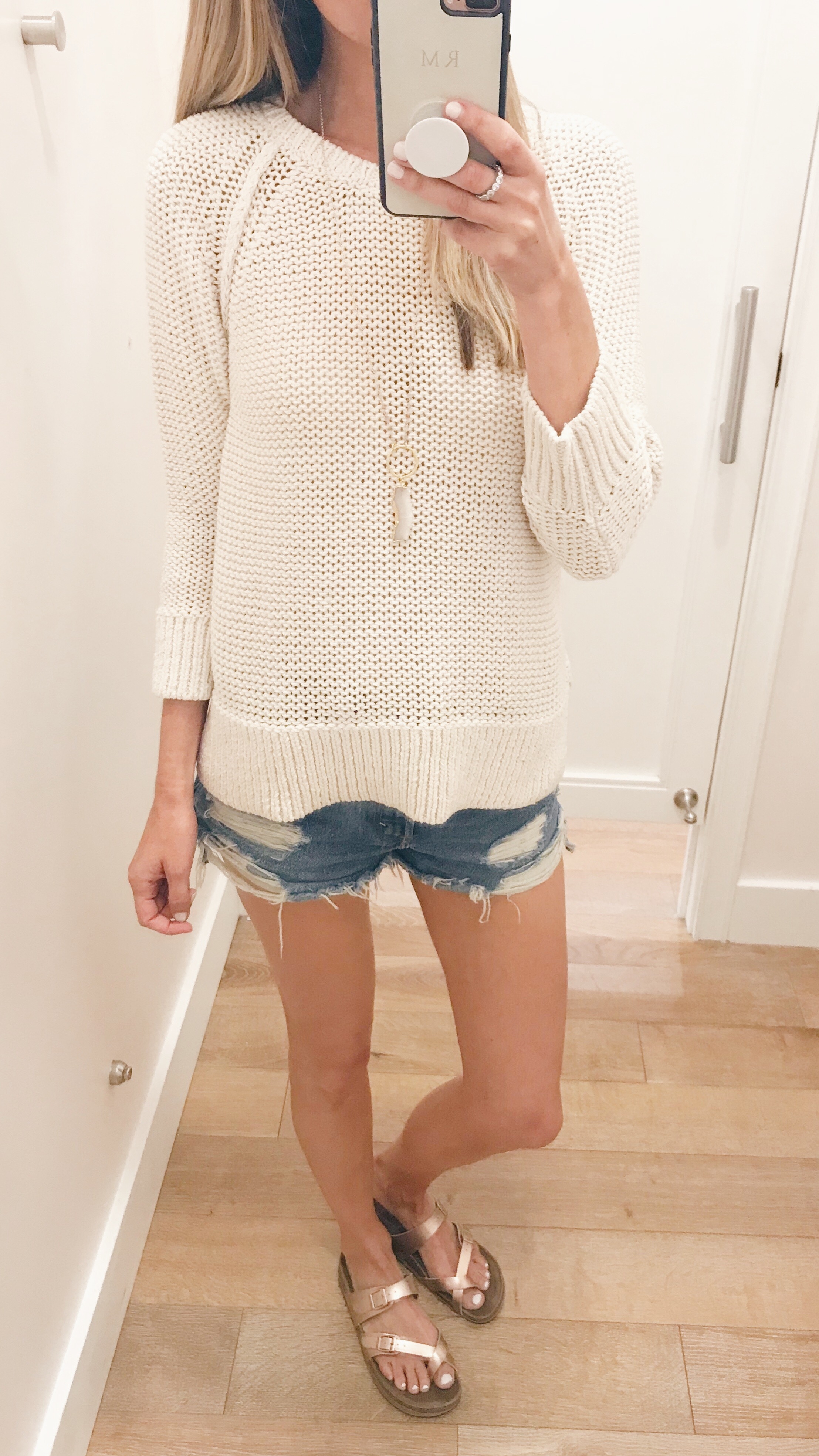 4th of July LOFT Sale - Stitchy Sweater