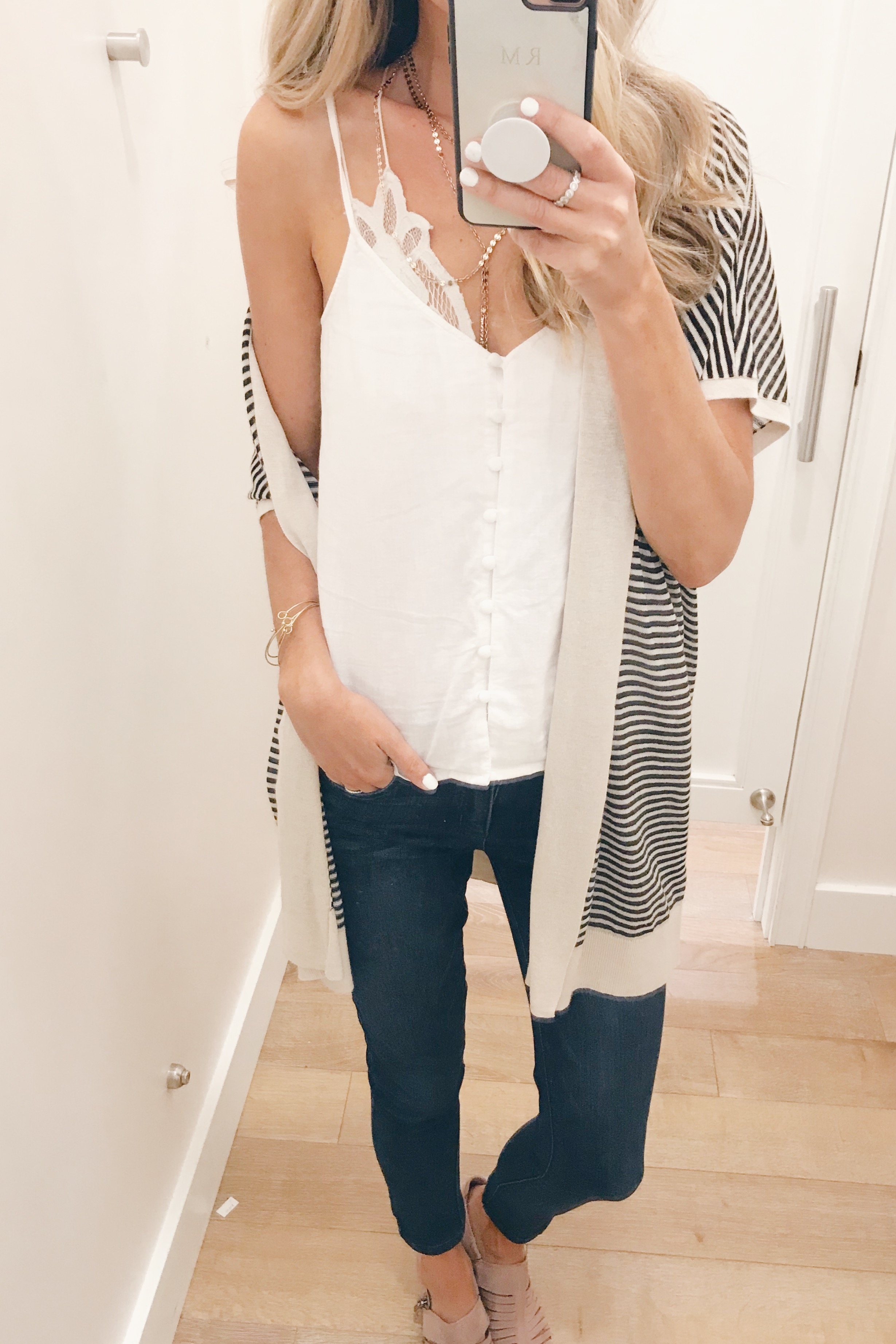 LOFT July 2018 Sale - Short Sleeve Open Cardigan 