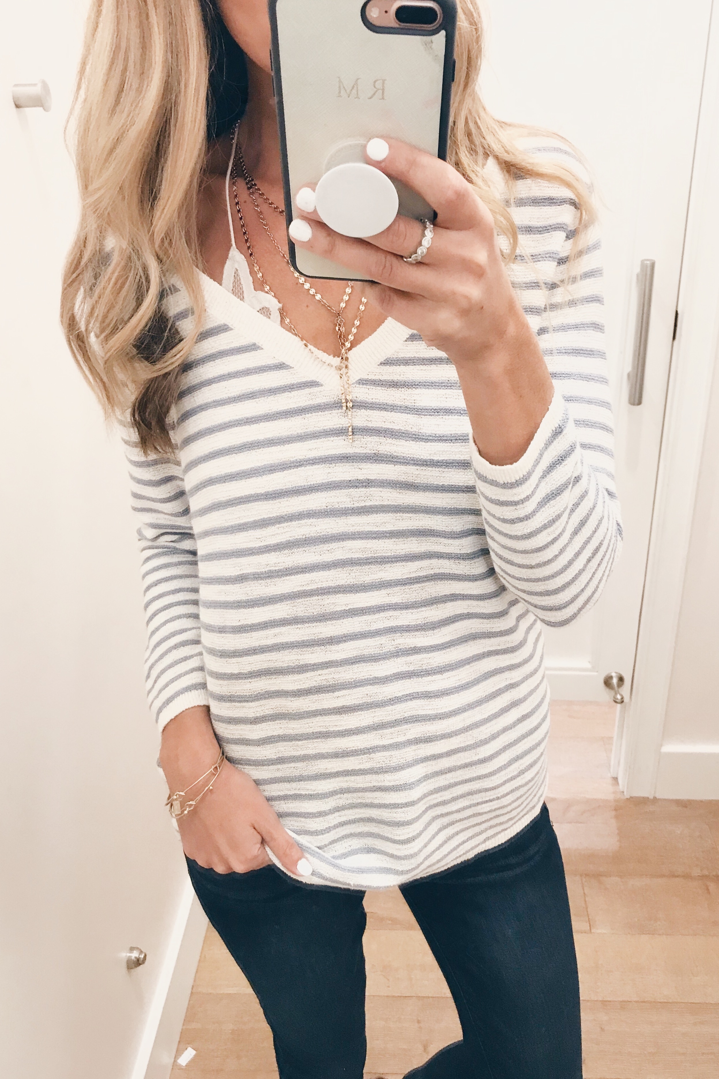 LOFT July 2018 Sale - Striped Long sleeve