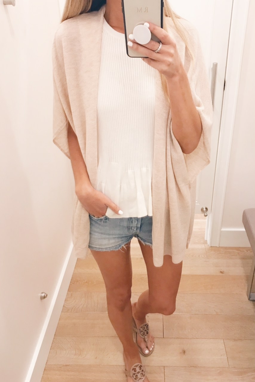 Labor Day Sale Round Up - Light Pink Kimono Sweater