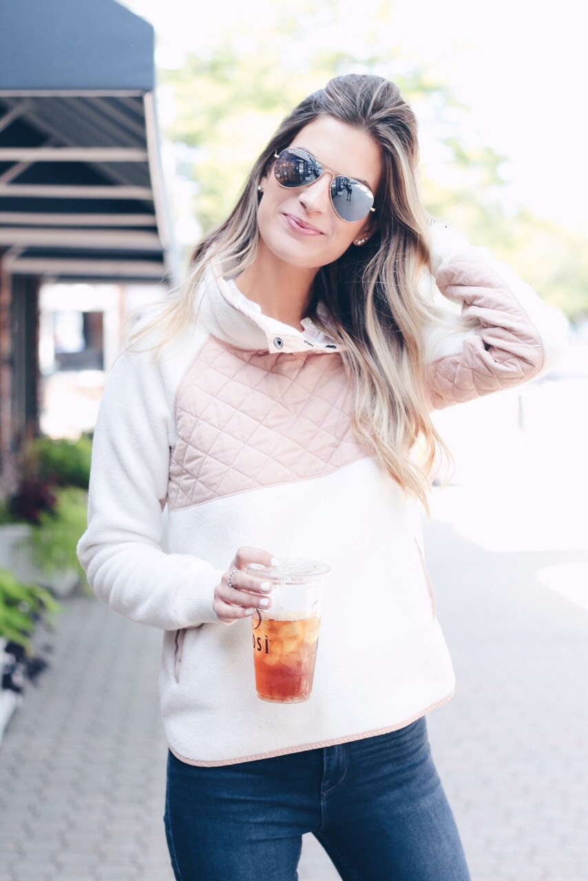 Abercrombie Snap Pull Over Outfit Idea