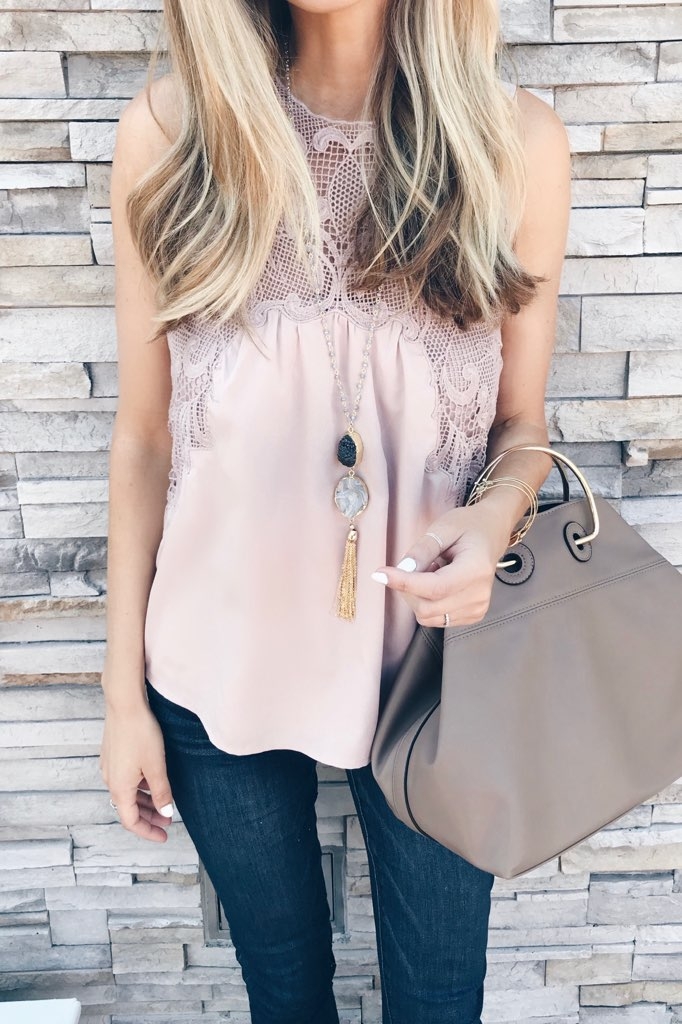 lace top tank and Labor Day weekend sale roundup on Pinteresting Plans fashion blog
