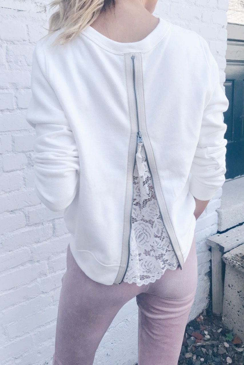 How to Wear Pinks for Fall | Open Back Top