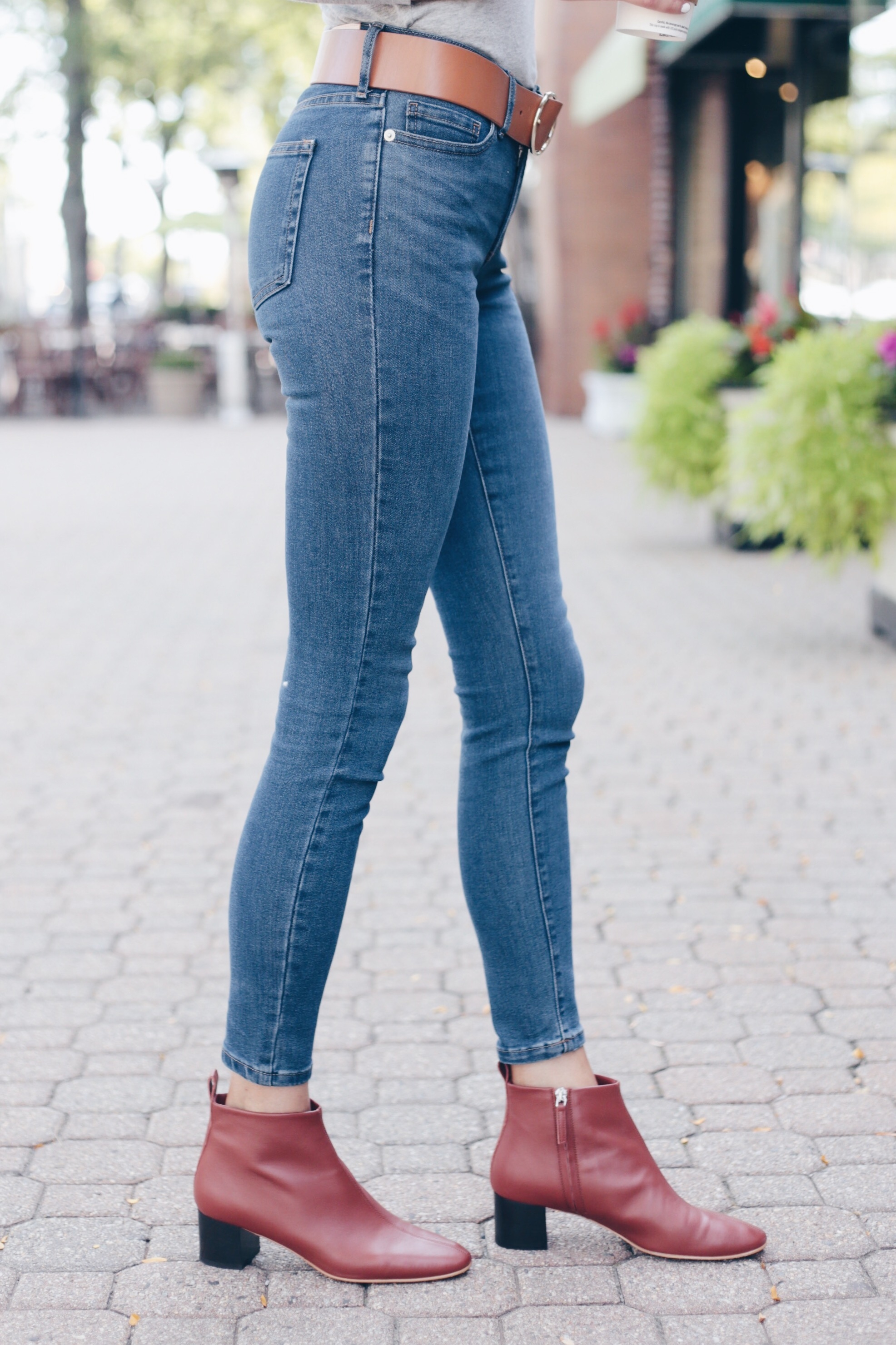 Modern Basics for Fall - Comfortable Jeans from Everlane