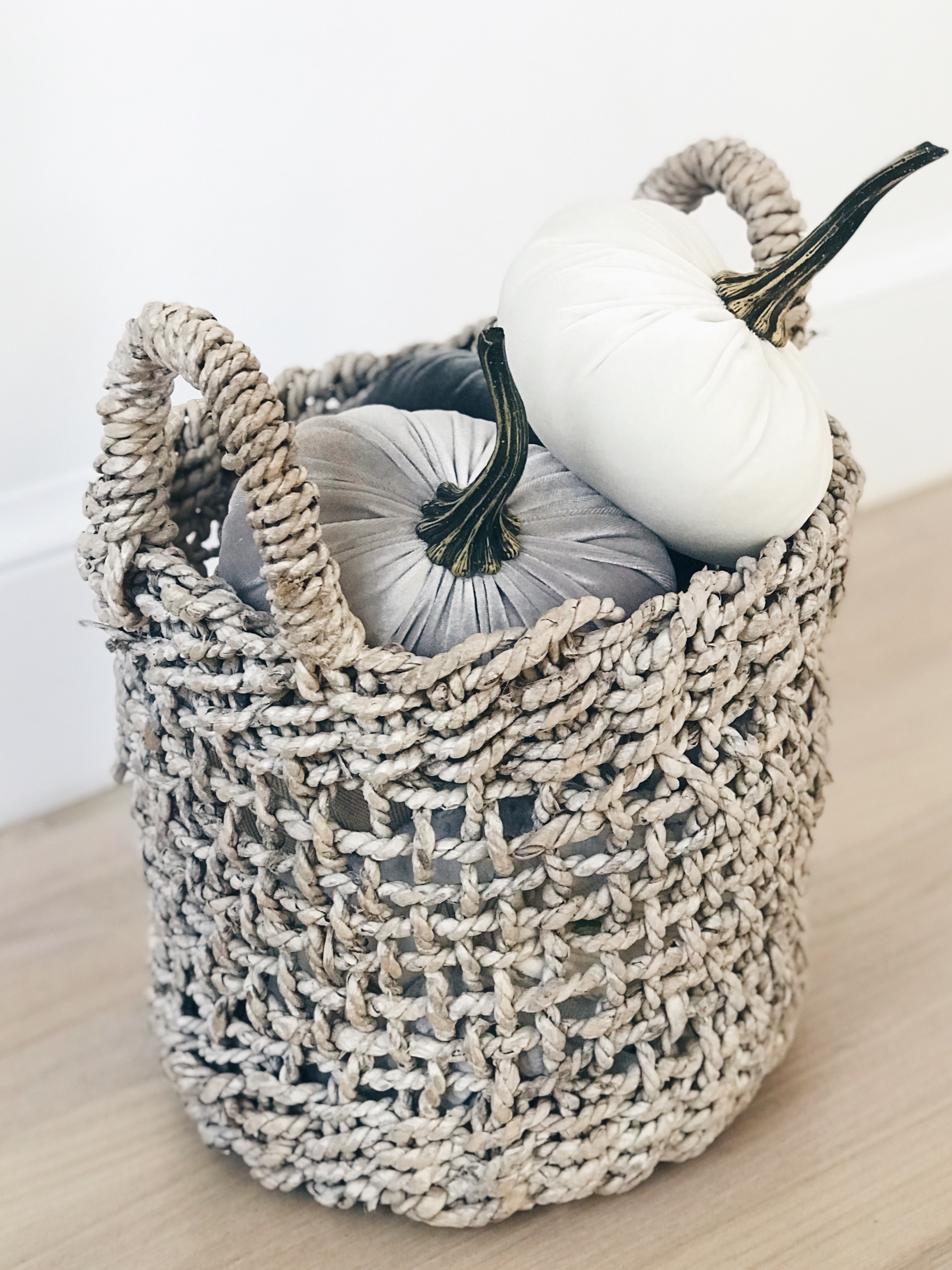  favorite fall home decor 2018 - velvet pumpkins on pinterestingplans connecticut lifestyle blog