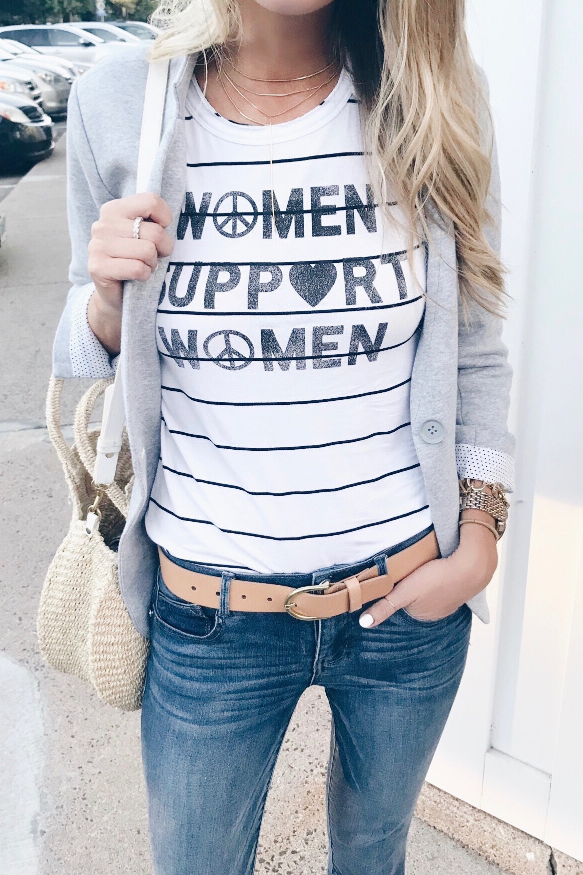 women supporting women - gibson X glam holiday fashion collaboration