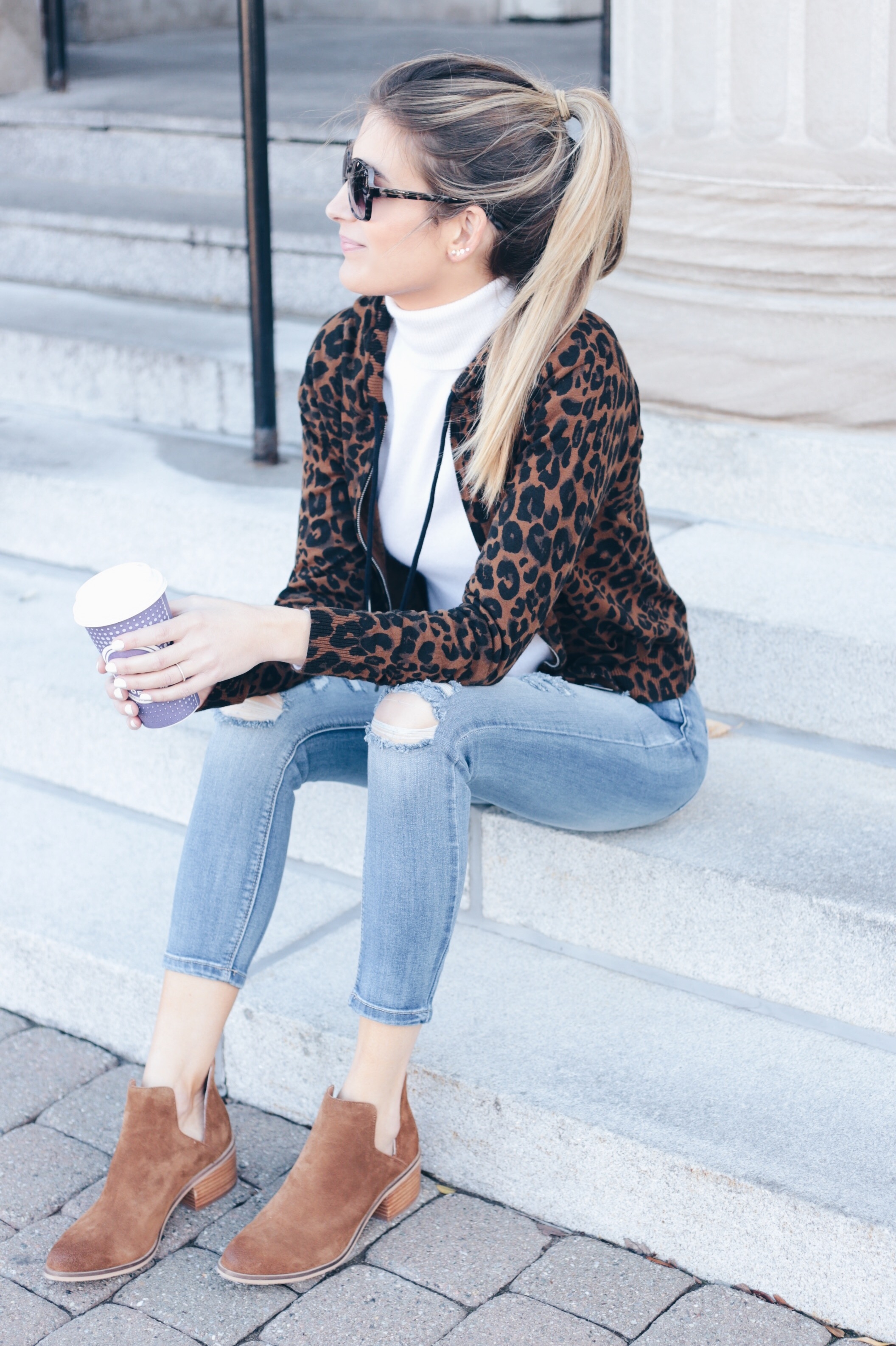 How to Style a Turtleneck Casual Style