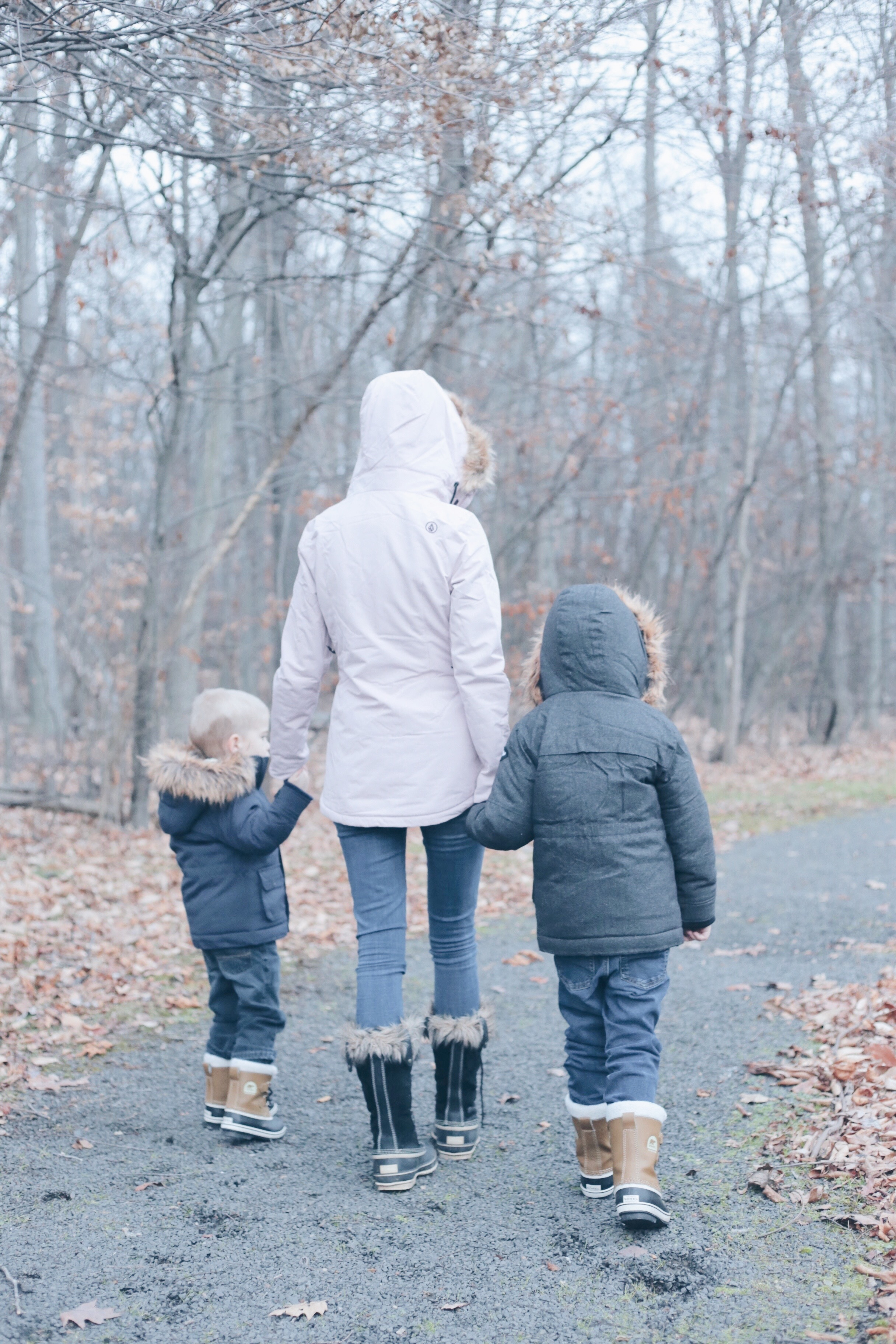  fur trim hooded winter jackets for the family on pinteresting plans blog