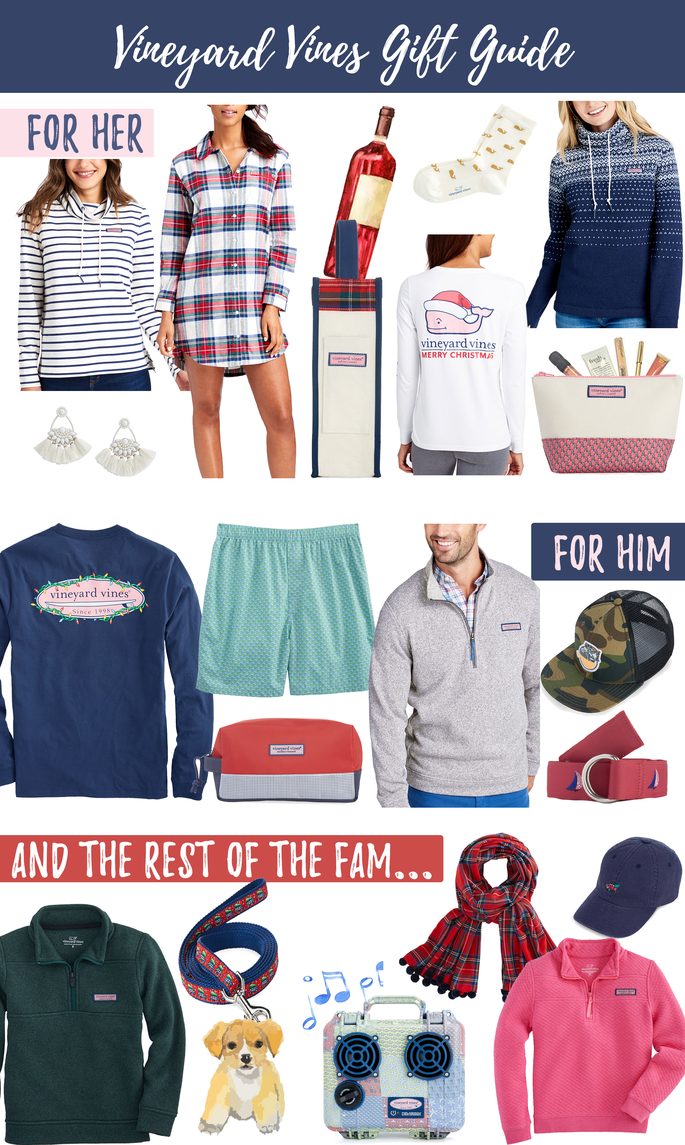  vineyard vines gift guide 2018 - pinteresting plans blog