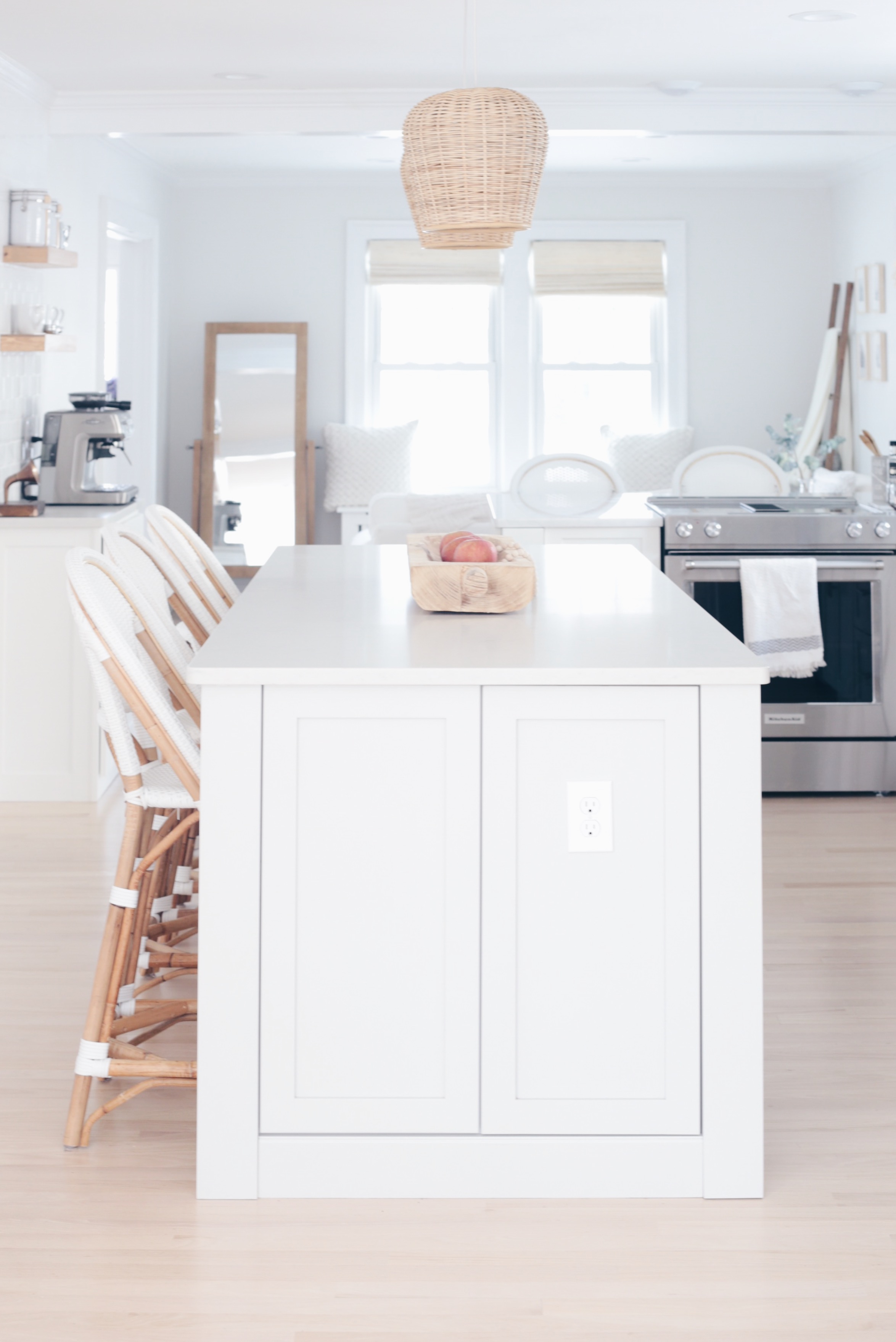 MUST READ - Number 1 tip when planning a kitchen renovation - coastal kitchen island
