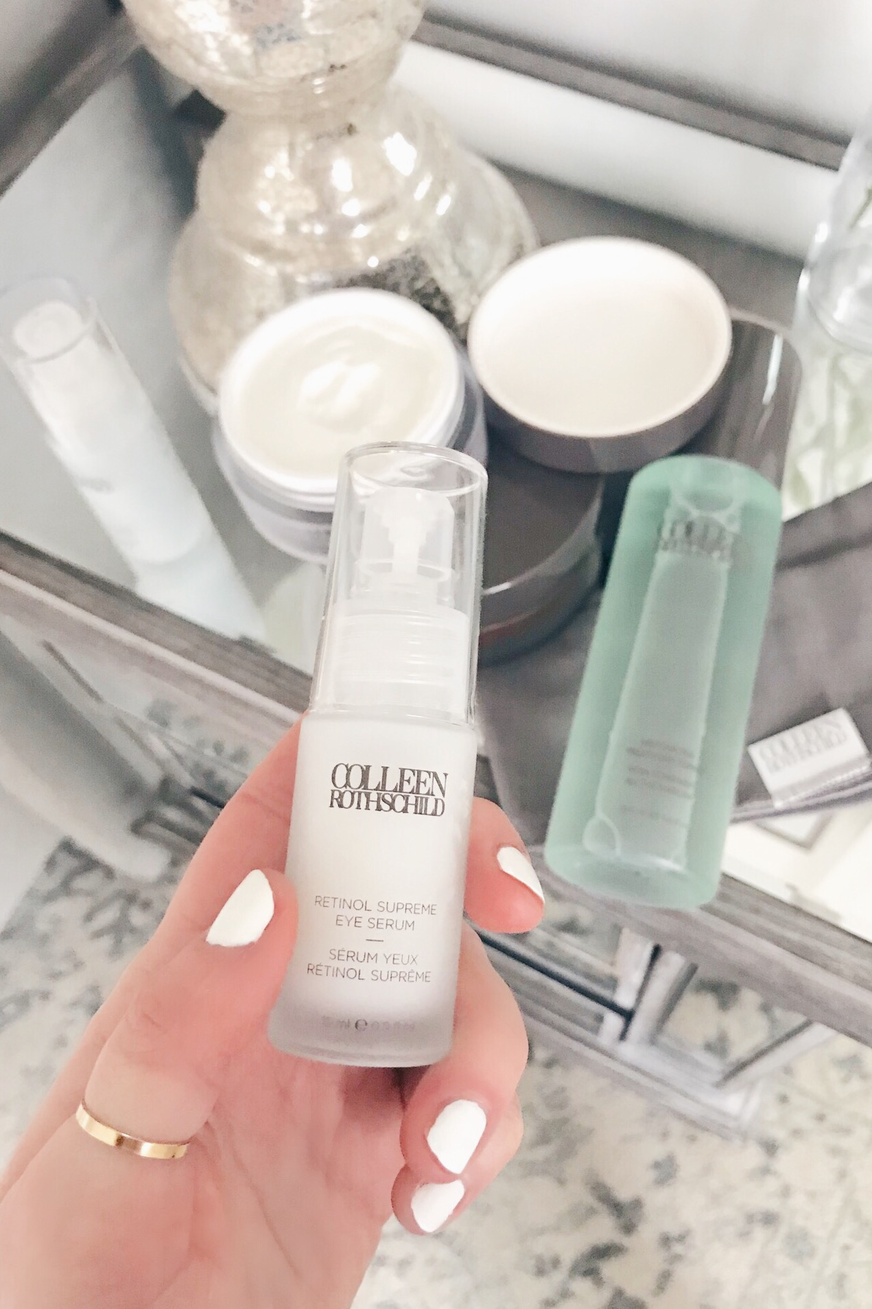  colleen rothschild beauty product review - retinol eye serum on pinteresting plans blog