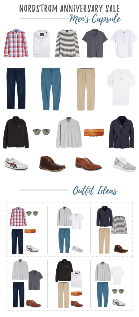 men's fall capsule wardrobe 2019 - nordstrom anniversary sale - pinteresting plans blog