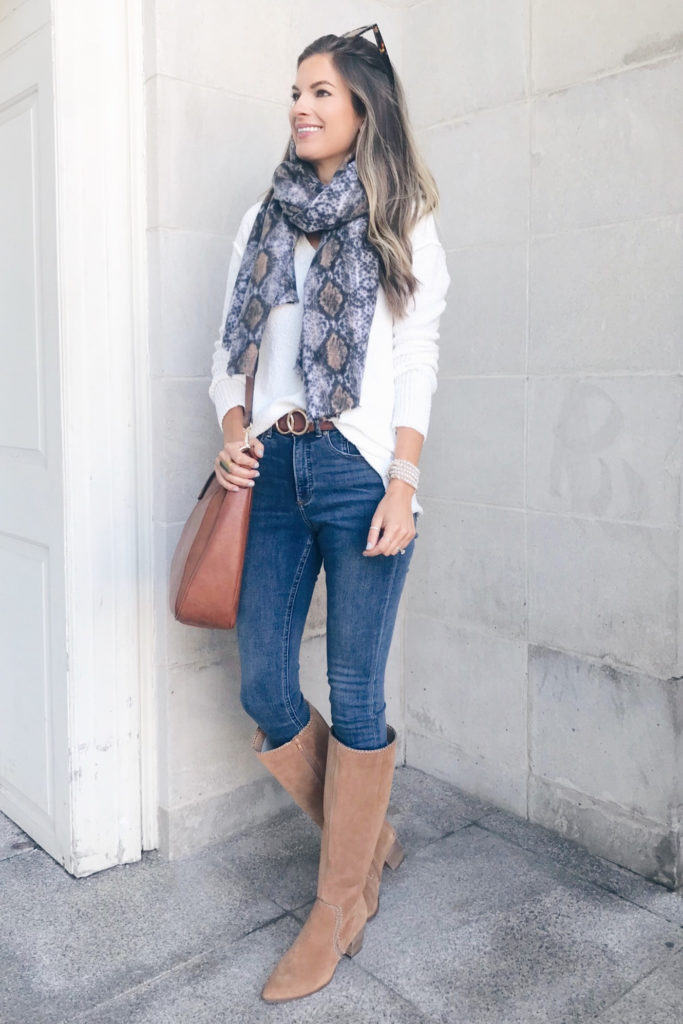 connecticut fashion blogger wearing everyday style outfit for fall 2019