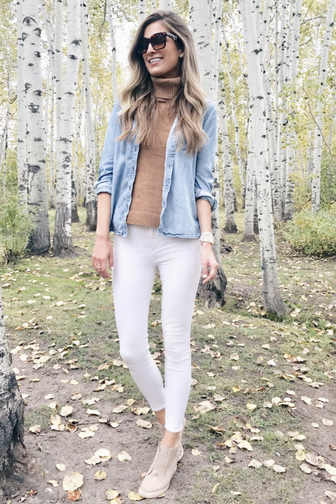 casual fall teacher outfit inspiration - pinteresting plans blog