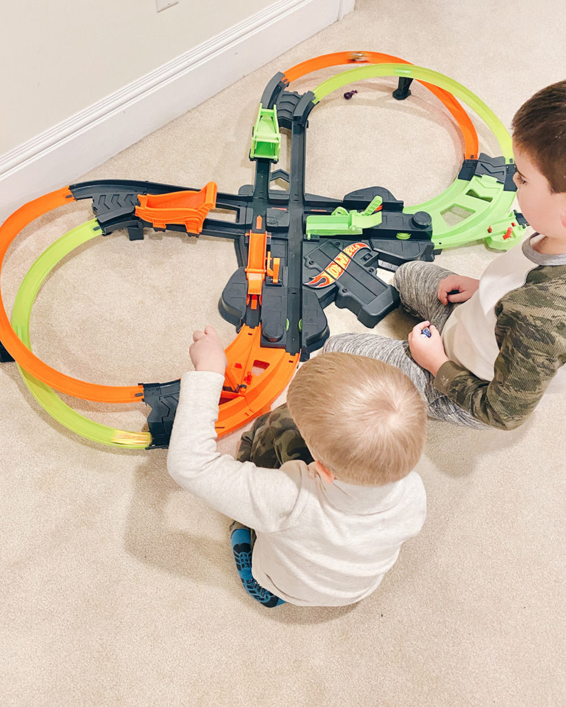 walmart hot wheels colossal crash track set - best toy and gift idea for 7 year old boy