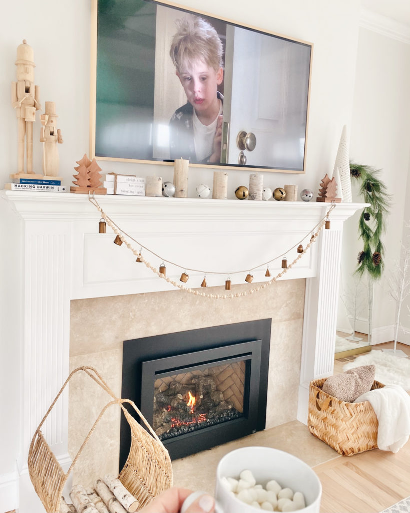 how to hide wire from samsung frame tv