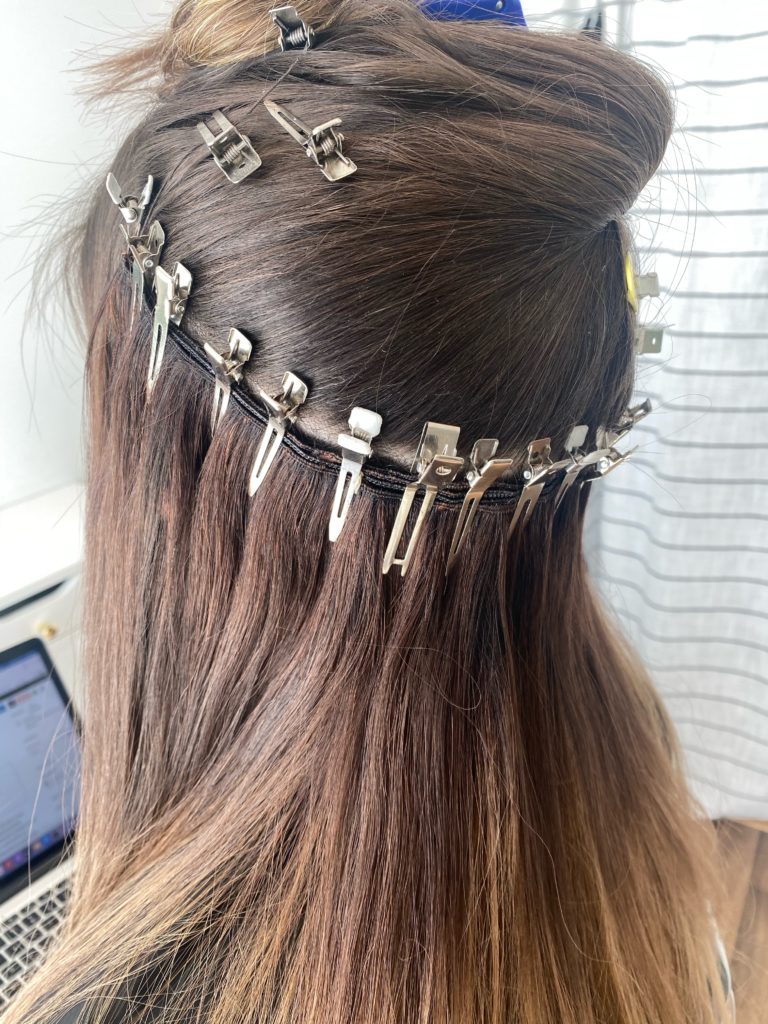 hand tied hair extensions best for fine hair in new england