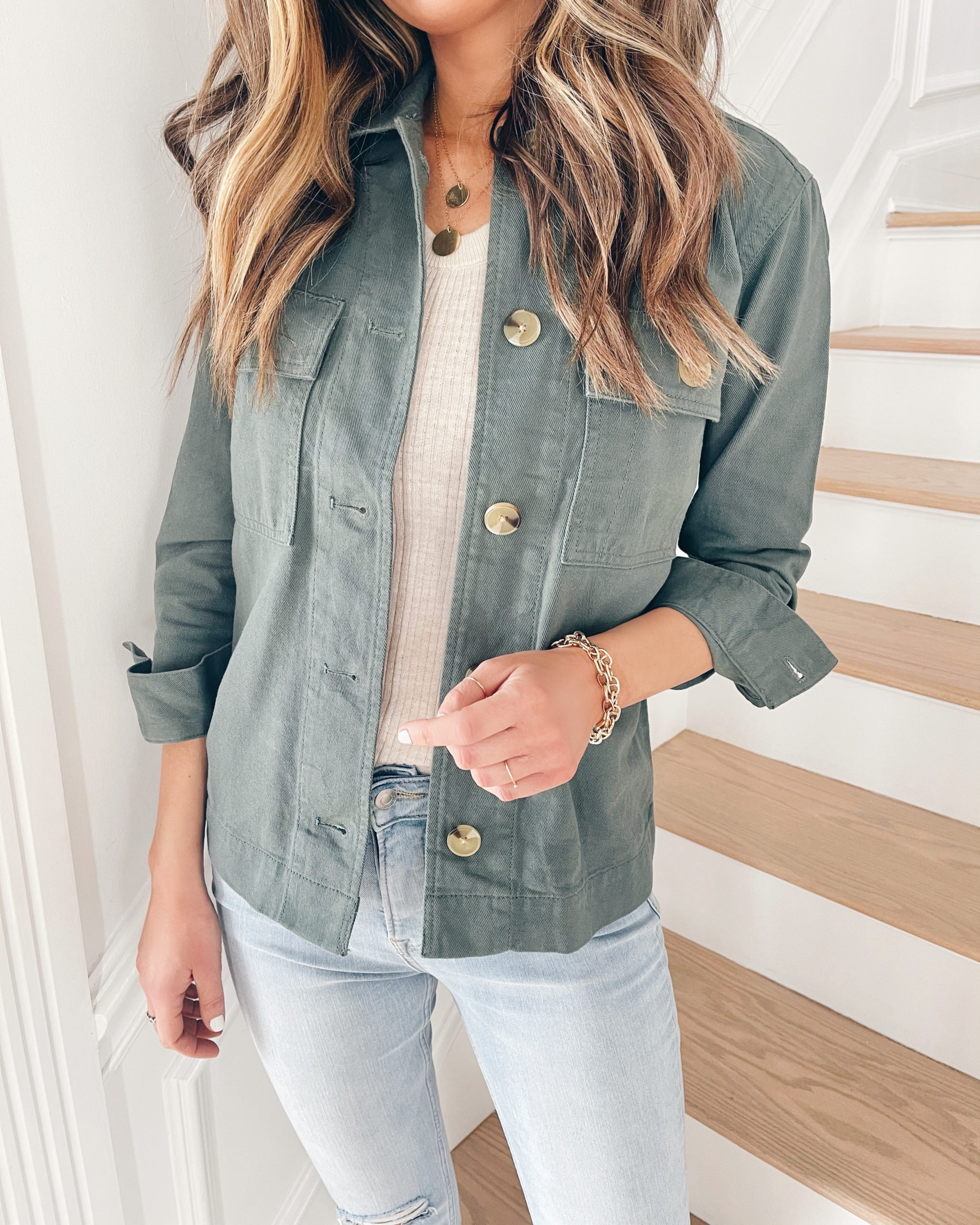 walmart fashion olive green shacket for spring 2021
