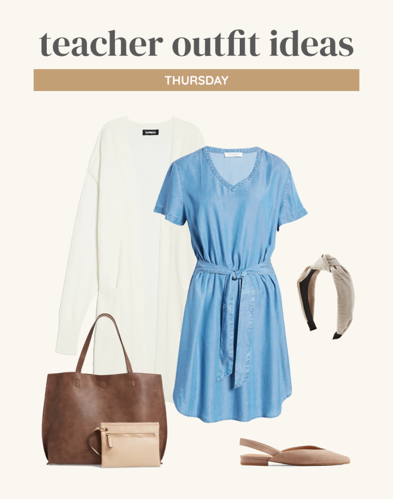 cute dress outfit for teachers 2021