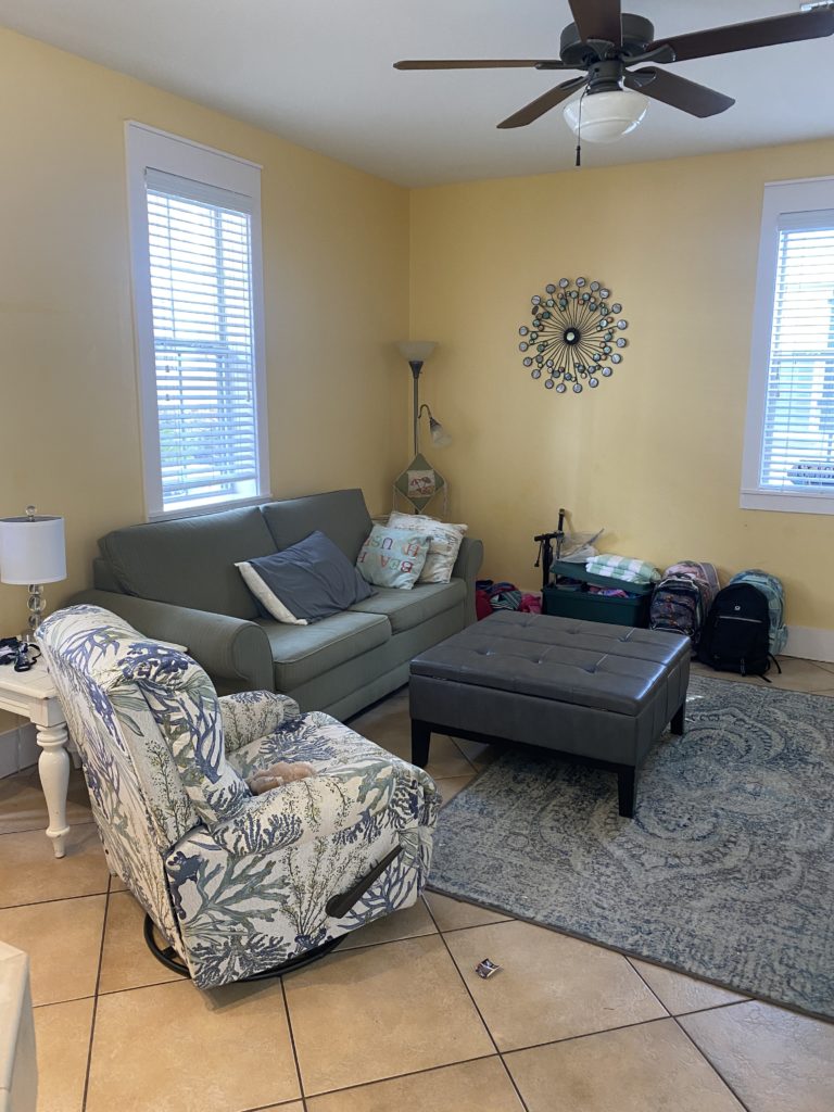 pinteresting plans beach cottage living room - before photo