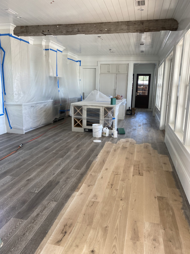 can you refinish engineered hardwood flooring