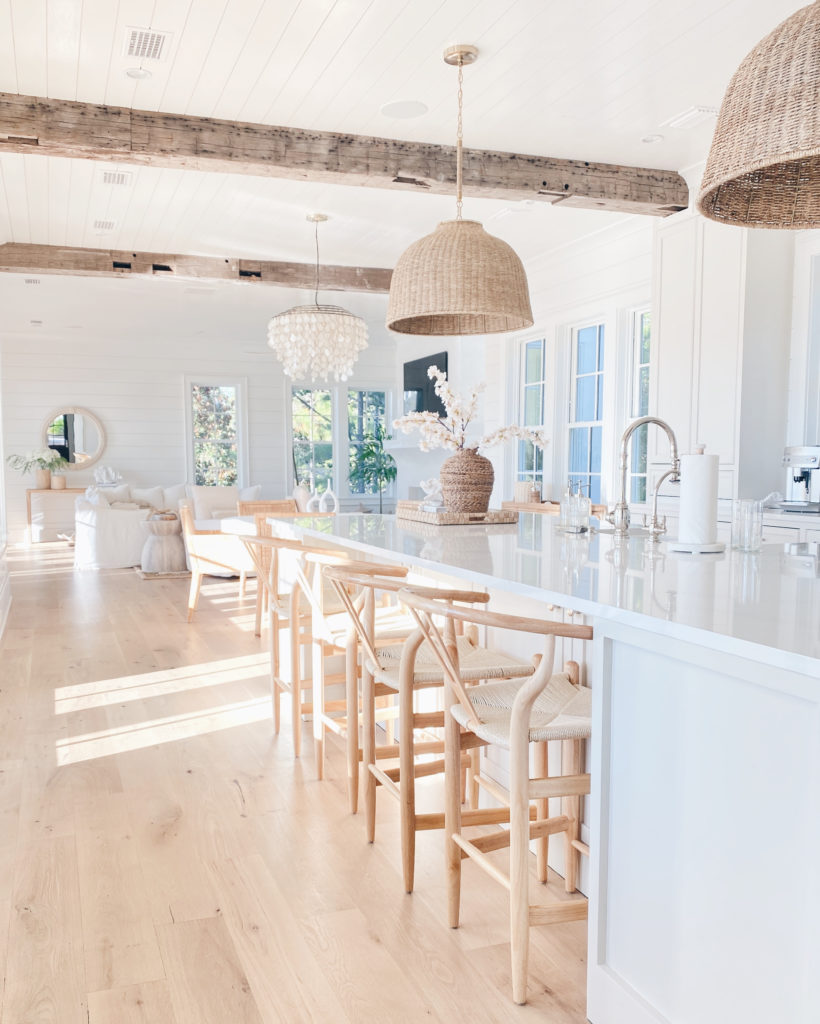 light and airy open concept coastal home