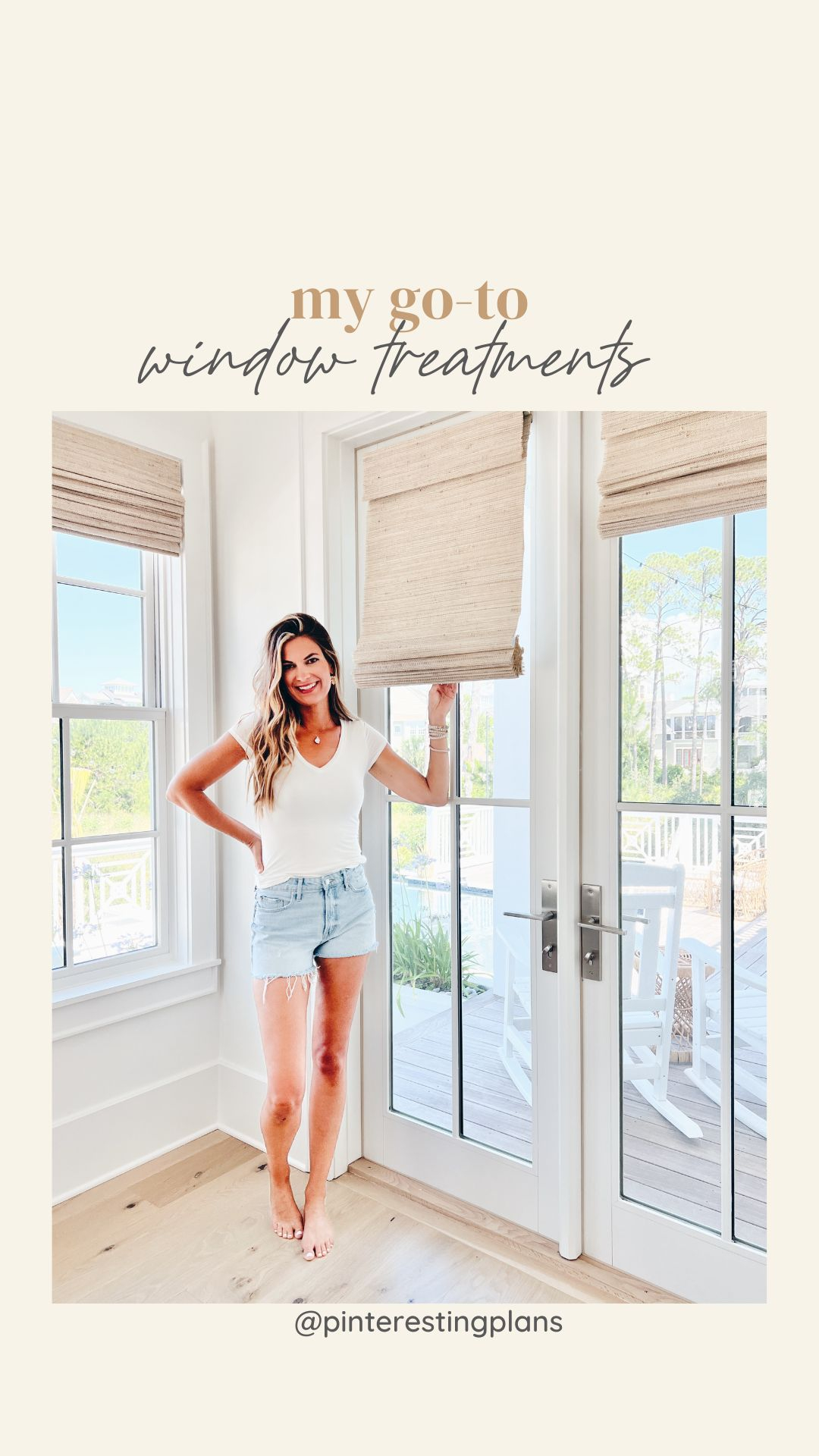 order from home woven wood window treatments