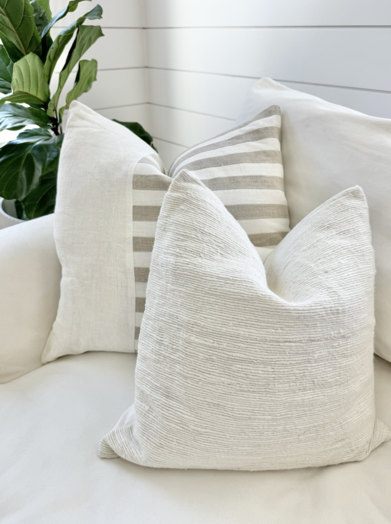 3 Tips for Pairing Neutral Pillows