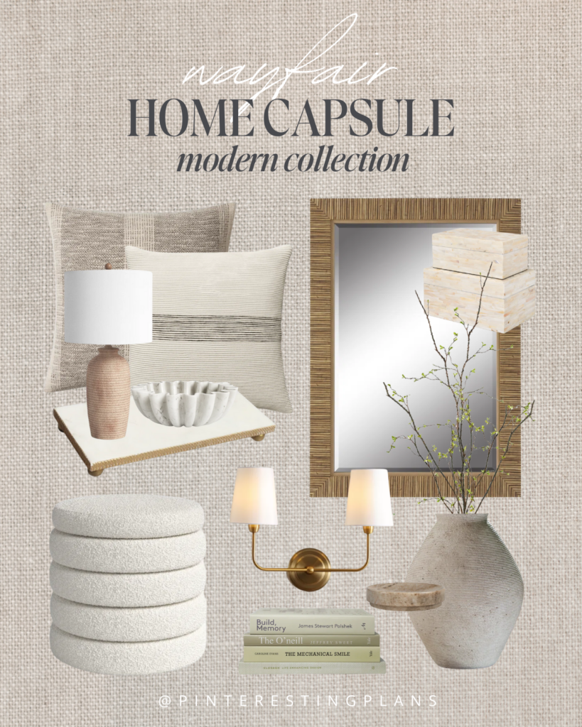 modern decor for a capsule home from wayfair